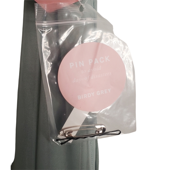 NWT Birdy Grey Sage Lianna Bridesmaid's Maxi Dress Sz. 2XL - Picture 13 of 15